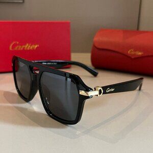 Cartier Première de Black Sunglasses Eyewear